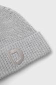 Шапка Tom Tailor колір сірий з тонкого трикотажу