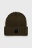 Шапка Only & Sons колір зелений з товстого трикотажу