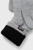 Рукавички EA7 Emporio Armani чоловічі колір сірий