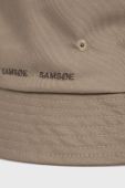 Капелюх Samsoe Samsoe колір бежевий