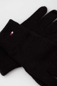 Шапка і рукавички Tommy Hilfiger колір чорний