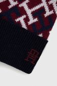Шапка з домішкою вовни Tommy Hilfiger колір барвистий (2804022)