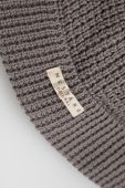 Шапка Mustang колір сірий з тонкого трикотажу