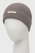 Шапка Mustang колір сірий з тонкого трикотажу