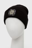 Шапка Billabong колір чорний з товстого трикотажу (2600696)