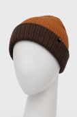 Шапка Billabong колір коричневий з товстого трикотажу (2600697)