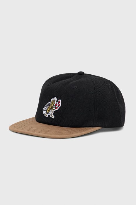 Vans колір чорний з аплікацією