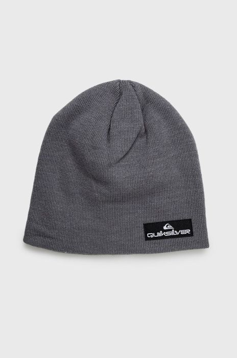 Шапка Quiksilver колір сірий з тонкого трикотажу (2747777)
