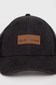 Кепка Quiksilver колір чорний однотонна (2765181)