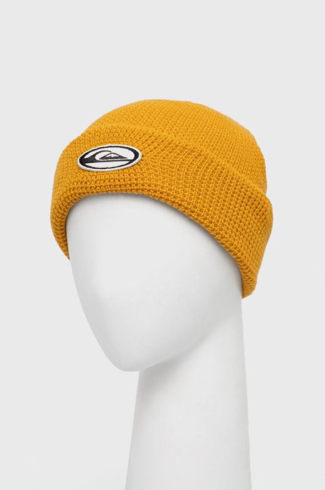 Шапка Quiksilver колір помаранчевий з тонкого трикотажу фото 2