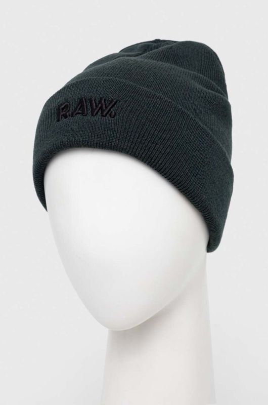 Шапка G-Star Raw колір синій (3559213) фото 2