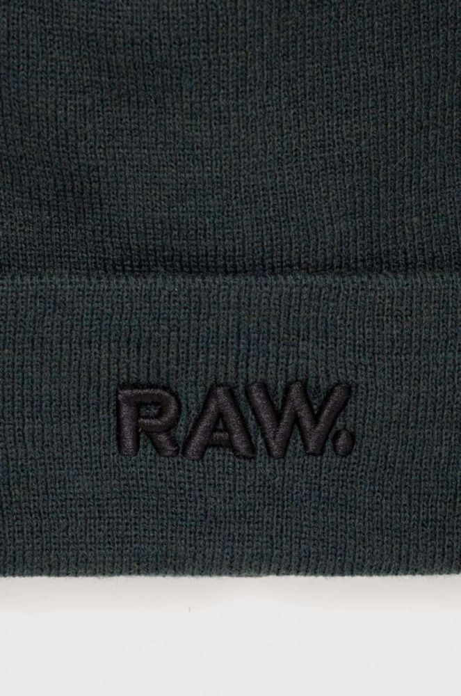 Шапка G-Star Raw колір синій (3559213) фото 3