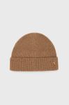Вовняна шапка Polo Ralph Lauren колір коричневий вовна (2765195)