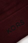Шапка Michael Kors колір бордовий