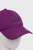 Кепка Under Armour Isochill Armourvent колір фіолетовий з принтом