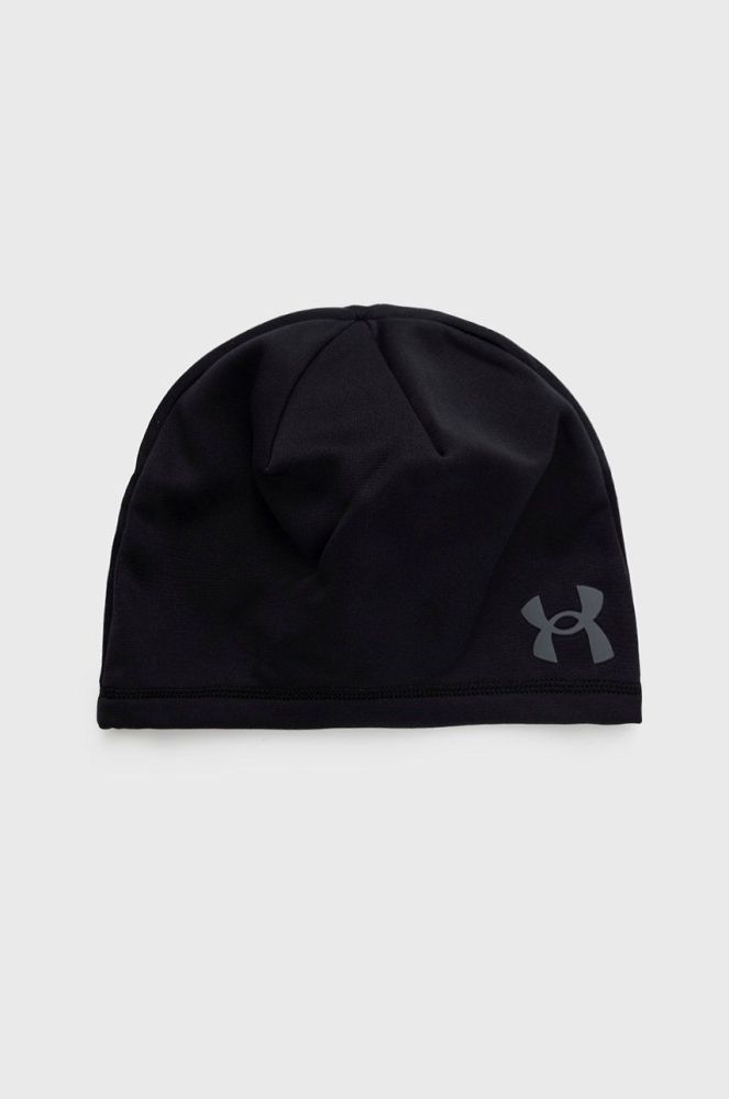 Шапка Under Armour колір чорний з тонкого трикотажу (2697714)