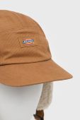 Бавовняна бейсболка Dickies колір коричневий з аплікацією (2631859)