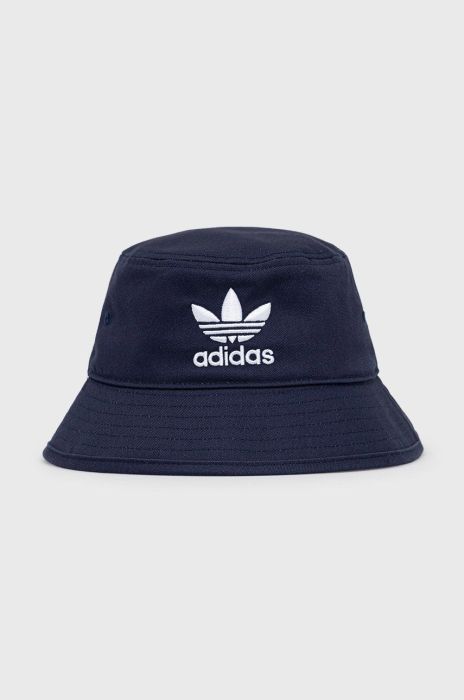 Бавовняний капелюх adidas Originals колір синій з бавовни HM1679.M-NINDIG