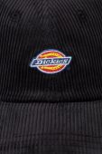 Бавовняна бейсболка Dickies колір чорний з аплікацією (2697721)