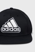 Кепка adidas колір чорний з аплікацією (2558422)
