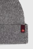 Шапка з домішкою вовни Scotch & Soda колір сірий