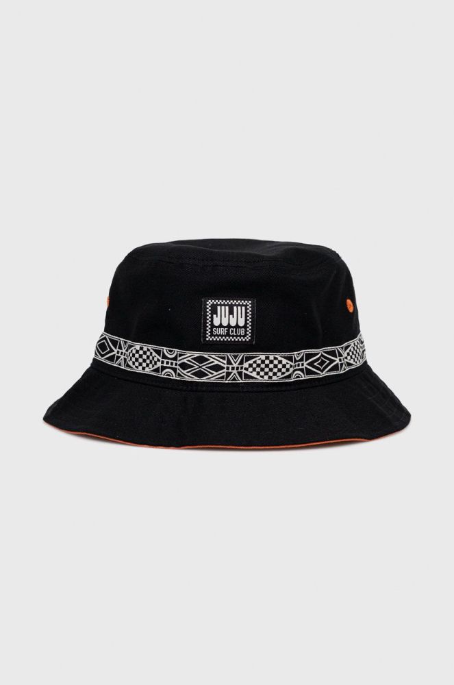 Бавовняний капелюх Vans колір чорний з бавовни (2462692)
