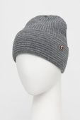 Шапка з домішкою вовни Colmar колір сірий з тонкого трикотажу