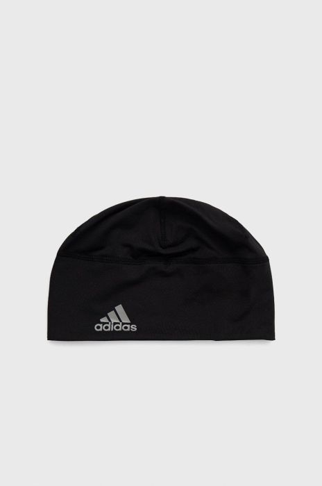 Шапка adidas Performance колір чорний з тонкого трикотажу (2723373)