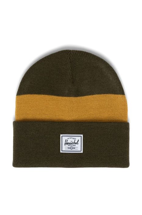 Шапка Herschel колір зелений (2558429)