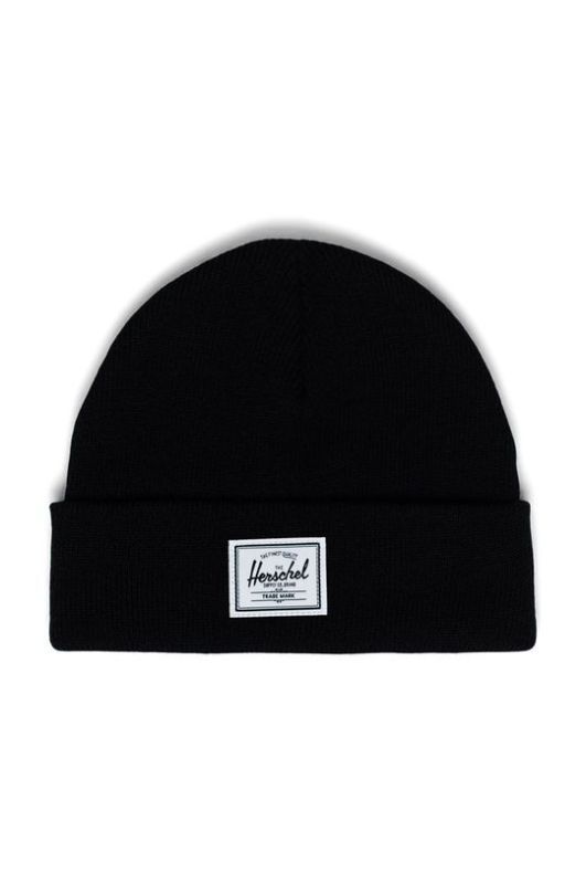 Шапка Herschel колір чорний 1225.0001.OS-Black