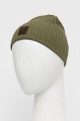 Шапка Fila колір зелений з тонкого трикотажу (2697726)