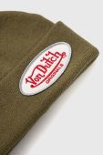 Шапка Von Dutch колір зелений