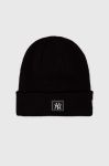 Шапка New Era колір чорний з товстого трикотажу (2814919) Шапка New Era колір чорний з товстого трикотажу (2814919)