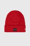 Шапка New Era колір червоний з товстого трикотажу (2814920) Шапка New Era колір червоний з товстого трикотажу (2814920)