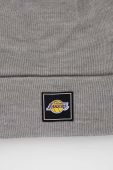 Шапка New Era колір сірий з товстого трикотажу (2814921)