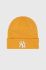 Шапка New Era колір жовтий з товстого трикотажу (2814933)
