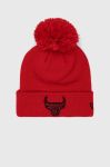 Шапка New Era колір червоний з товстого трикотажу (2814936) Шапка New Era колір червоний з товстого трикотажу (2814936)