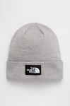 Шапка The North Face колір сірий Шапка The North Face колір сірий