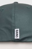Кепка Rains 13600 Cap колір зелений однотонна 13600.6-60.Silver.