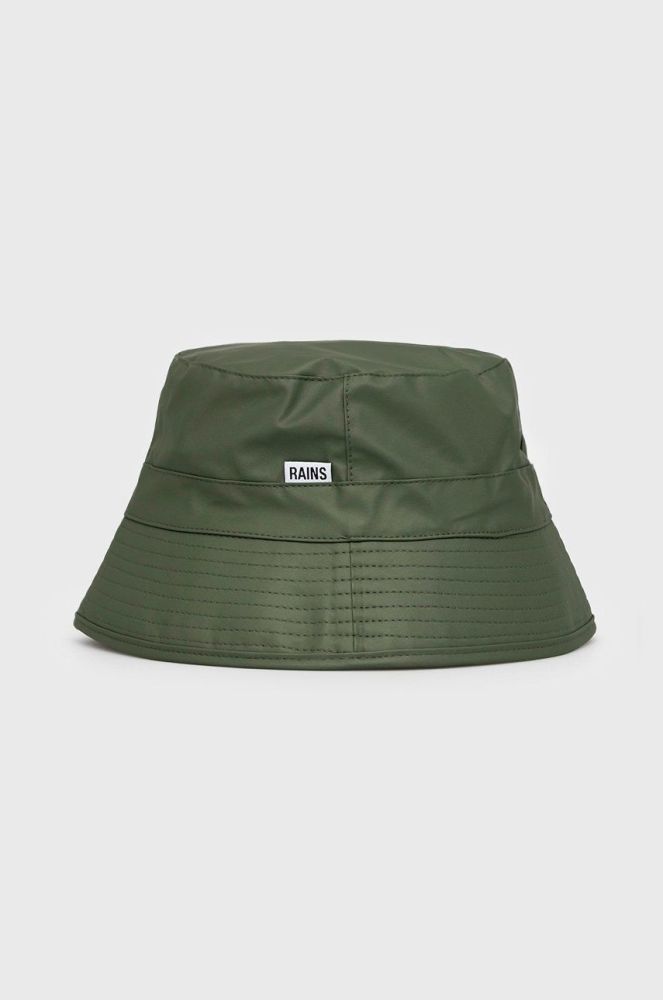 Капелюх Rains 20010 Bucket Hat колір зелений 20010.65-65.Evergre