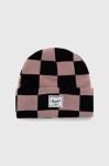 Шапка Herschel колір рожевий (2758987) Шапка Herschel колір рожевий (2758987)