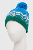 Шапка Viking з товстого трикотажу колір блакитний (2866443)