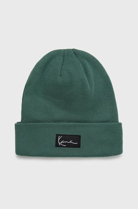 Шапка Karl Kani колір зелений Шапка Karl Kani колір зелений