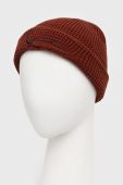 Шапка Karl Kani колір коричневий з товстого трикотажу (2688105)