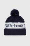 Шапка Peak Performance колір чорний з товстого трикотажу (3628973) Шапка Peak Performance колір чорний з товстого трикотажу (3628973)