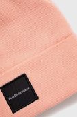 Вовняна шапка Peak Performance Switch колір рожевий вовна