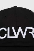 Бавовняна бейсболка Colourwear колір чорний з аплікацією