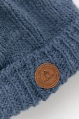 Вовняна шапка Cabaia вовна колір блакитний Вовняна шапка Cabaia вовна колір блакитний