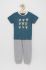 Дитячий бавовняний комплект Guess колір блакитний (2424680)