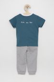Дитячий бавовняний комплект Guess колір блакитний (2424680)